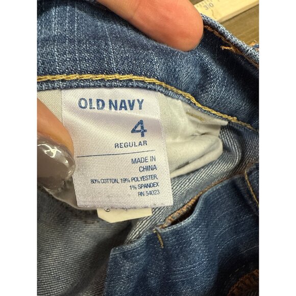 Old Navy The Diva  Denim Jeans Size 4 Regular Mid-Rise - Picture 7 of 7